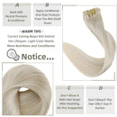 Full Shine Seamless Clip in Hair Extensions 20 Inch 8Pcs Clip in Human Hair Extensions 100 Gram Real Remy Hair Extensions with Clip Color 60 Platinum Blonde Human Hair Clip in Extensions Full Shine Store