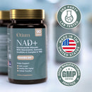 Otium NAD+ Supplement for Women & Men - 1000mg Nicotinamide Riboside with TMG, Resveratrol, Quercetin & Urolithin A | NAD Booster for Cellular Energy, Healthy Aging & Metabolism | 90 Vegan Capsules Infinity Warehouse