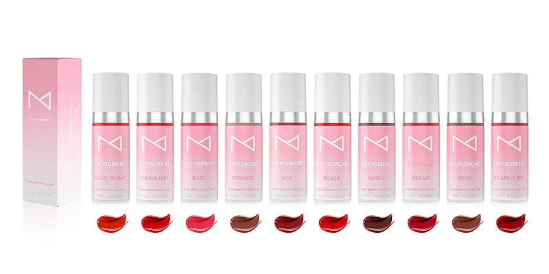 M Lip Semi Cream Pigment By Mellie Microblading For Lip Tattoo - Medical Grade - No Mixing - For Professionals Only -15ml (BIG APPLE RED) M Store