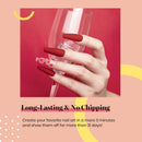 Beetles Gel Nail Polish, 1 Pcs 15ml Red Color Soak Off Gel Polish Nail Art Manicure Salon DIY at Home beetles Gel Polish