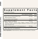 Amen Vitamin D, K2 & Zinc, Cholecalciferol D3 5000 IU, Organic Whole Food Blend with Apple, Blueberry, Cranberry, Elderberry Powder Fruits, Vegan Supplement, D3 K2 Vitamins, Non-GMO - 60 Capsules Infinity Warehouse
