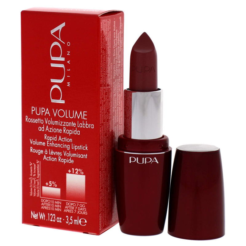 Pupa Milano Volume Enhancing Lipstick - Bright And Defined Lips - Smooth, Super Creamy And Comfortable Texture - Combats Flaking And Discomfort - Rapid Action - 301 Coral Pink - 0.123 Oz PUPA Milano