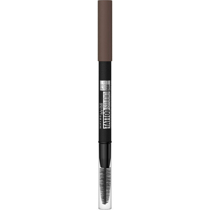 Maybelline TattooStudio Sharpenable Waterproof Eyebrow Pencil, Deep Brown Maybelline New York
