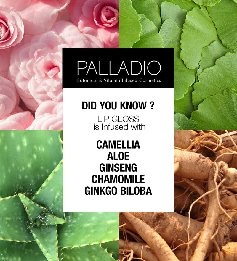 Palladio Lip Gloss, Facet Diamond Palladio