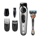 Braun Beard Trimmer BT5265, Hair Clippers for Men, Cordless & Rechargeable, Mini Foil Shaver with Gillette ProGlide Razor Braun Store
