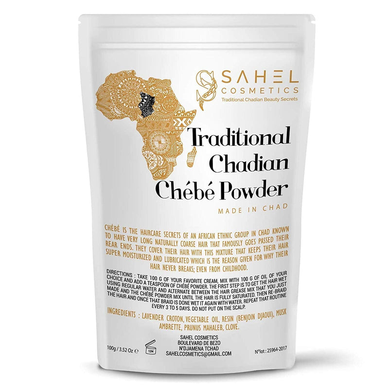 Uhuru Naturals Sahel Cosmetics Chebe Powder (20g) - Contains All-Natural Ingredients Promotes Strong and Healthy Hair Growth Helps Prevent Breakage Especially Formulated for Dry Kinky Hair Available in 4 Sizes Uhuru Naturals