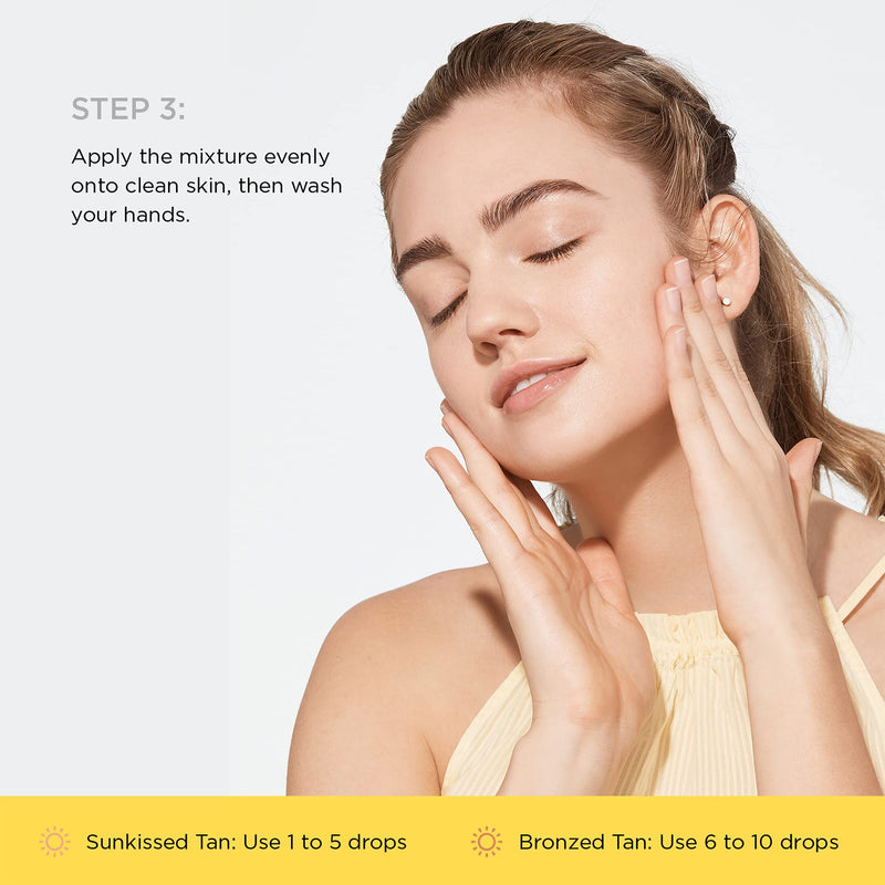 JOAH Sun & Seoul Golden Daze Sunless Tanning Drops, Medium/Deep, 1.01 Fl Oz (Pack of 1) JOAH