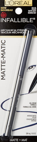 L'Oréal Paris Infallible Matte-Matic Mechanical Eyeliner, Matte Navy, 0.01 oz. L'Oréal Paris