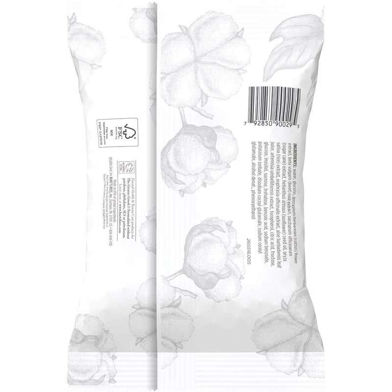 Burt's Bees Sensitive Facial Cleansing Towelettes with Cotton Extract for Sensitive Skin - 30 Count Burt's Bees Store