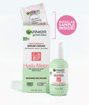 Garnier SkinActive Green Labs Hyalu-Melon Replumping Serum Cream Moisturizer with SPF 30 and Hyaluronic Acid + Watermelon and Trial Size Micellar Cleansing (In Carton) (Packaging May Vary) Garnier