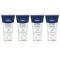 Vaseline Deep Moisture Foot Cream For Dry Cracked Feet & Heel, Non-Greasy Cracked Heel Cream, 1.94 OZ (Pack of 4) Vaseline