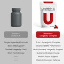 Urolithin A Supplement with NAD, Resveratrol, CoQ10, PQQ – 5-in-1 Longevity Complex to Support Healthy Aging, Mitochondrial Energy, Cellular Renewal, Cognitive Function, Muscle Health – 2 Month Supply Infinity Warehouse