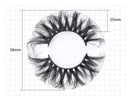 25mm Lashes Real Mink Lashes 1 Pair Dramatic Eyelashes BEFACL BEFACL