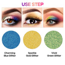 EYESEEK Colorful Eyeshadow Palette High Pigmented Makeup Palette Matte And Shimmer Glitter Eyeshadow Waterproof Long Lasting Eye Shadow Palette EYESEEK
