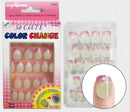 Beautia 3PACK 72tips So Cute Junior Color Changing Nail Under Sun, Sticker Nail for Kids (Pattern 4) Beautia