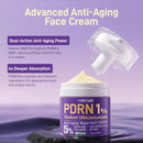 PDRN Anti-Aging Face Moisturizers Cream with 5% Squalane,100% Pure PDRN Salmon DNA,Hyaluronic Acid & B5, Firming, Hydrating, Moisturizing Repair Face & Neck Skinare Cream for All Skin,1.85 Fl Oz Infinity Warehouse