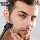 Beard Growth Kit, Derma Roller Kit, Natural Beard Growth Oil for Patchy Beard, Beard & Mustache Facial Hair Growth, Conditioner Balm, Handmade Comb, Storage Bag, Gifts for Men Him Dad Father Boyfriend ISNER MILE