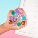 i-Laesh 50 Pcs Lash Brush Eyelash Brushes for Eyelash Extensions Spoolies Cleaning Mascara Wands Tube Diamond Disposable Makeup Tool Applicator Set Sanitary Extension Supplies (Assorted Color) i-laesh