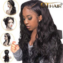 QTHAIR 12a Lace Closure Wigs Pre Plucked Natural Hairline with Baby Hair Brazilian Virgin Body Wave Human Hair Lace Frontal Closure Wigs for Black Women 4x4 Lace Closure Wigs 20 inch QTHAIR