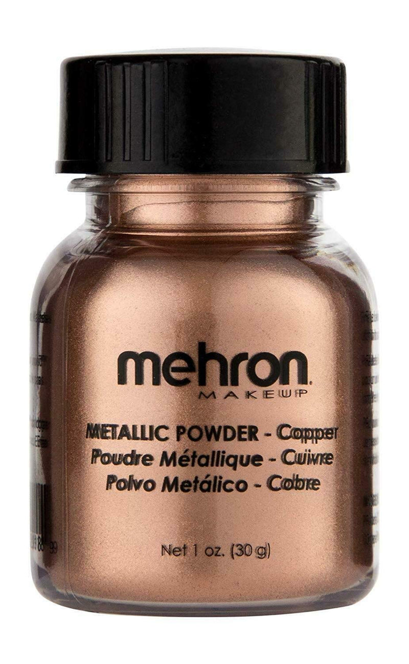 Mehron Metallic Powder Copper 1.0 oz Mehron