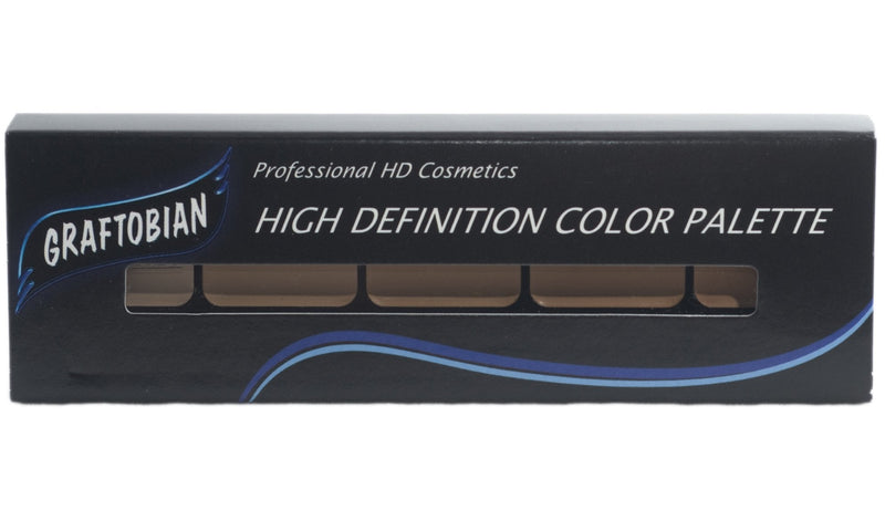 Graftobian HD Glamour Creme Foundation Palette, Cool
