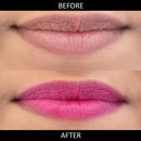 Omorfee 100% Organic Tinted Lip Balm Stick Treatment, Natural Lip Tint Gloss, Long Lasting Rose Lip Tint, Strawberry Flavor, Beetroot & Cocoa Butter, Pink Red Color, Moisturizing Lip Balm - 6g/0.21Oz OMORFEE BE EXOTIC OF