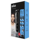 Braun Hair Clippers for Men, 7-in-1 Beard, Ear & Nose Trimmer, Mens Grooming Kit, Cordless & Rechargeable, with Gillette ProGlide Razor, Blue, 9 Piece Set Braun