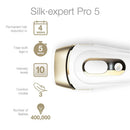 Braun IPL Hair Removal for Women and Men, Silk Expert Pro 5 PL5137 with Venus Swirl Razor, FDA Cleared, Permanent Reduction in Hair Regrowth for Body & Face, Corded Braun