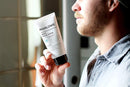 MARLOWE. No. 123 Men's Facial Moisturizer and No. 122 Men's Facial Scrub Skincare Pack | Exfoliating Face Wash and Lightweight Daily Face Cream | Suitable for Dry and Oily Skin | Natural Ingredients MARLOWE. M BLEND