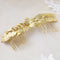 Yean Bride Wedding Hair Comb Leaf Hair Piece Bridal Hair Accessories for Women and Girls (Gold) Yean