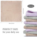 SUNLAND Microfiber Face Makeup Remover Cloth Reusable Facial Cleansing Towel Ultra Soft Face Washcloth 11inchx 11inch SUNLAND