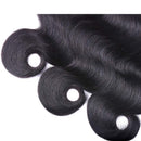 ALLRUN Body Wave Bundles with Frontal Ear to Ear Lace Frontal Closure with Bundles Brazilian Human Hair with Closure Lace Frontal with Baby Hair (16 18 20+14 Inch) ALLRUN Store