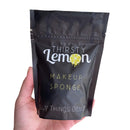 Thirsty Lemon Makeup Sponge by Ally Things Beauty | Yellow Lemon Shaped Makeup Blender for Liquid Foundation, Cream or Powder Blending - Cosmetic Applicator - Cute & Latex-Free Daily Beauty Sponge Ally Things Beauty