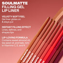 MORPHE Soulmatte Lip Duo - Lip Liner (0.007 oz) & Matte Lipstick (0.13 fl oz) with Vitamin E & Nourishing Oils for Bold, Long-Wear Color & Definition - Compatible Infinity Warehouse