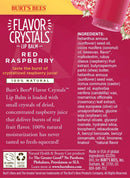 Burt's Bees Flavor Crystals 100% Natural Lip Balm, Red Raspberry with Beeswax & Fruit Extracts - 1 Tube,0.16 ounce Burt's Bees