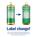 Dr. Bronner’s - Pure-Castile Liquid Soap (Almond, 32 ounce) - Made with Organic Oils, 18-in-1 Uses: Face, Body, Hair, Laundry, Pets and Dishes, Concentrated, Vegan, Non-GMO Dr. Bronner's
