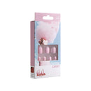 lala Nail - Press on Pedi Nail Tips-Toenail 24 Tabs (Cotton Candy) lala NAIL
