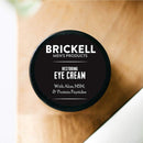 Brickell Men's Restoring Eye Cream for Men, Natural and Organic Anti Aging Eye Balm To Reduce Puffiness, Wrinkles, Dark Circles, Crows Feet and Under Eye Bags, .5 Ounce, Unscented Brickell Men's Products Store
