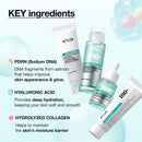 Anua Salmon DNA PDRN Glow Essential Starter Kit, Hyaluronic Acid Skincare Set, Glass Skin Routine with Firming & Hydrating Cleanser, Toner, Serum & Cream, Mini Travel Essentials, Korean Skincare Gift Infinity Warehouse