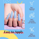 Beetles Gel Nail Polish, 1Pcs 15ML Blue Color Soak Off Gel Polish Nail Art Manicure Salon DIY at Home beetles Gel Polish Store