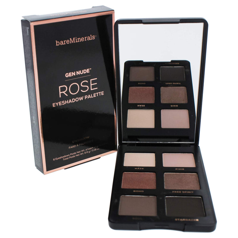 Bare Escentuals Gen Nude Eyeshadow Palette for Women, Rose By, 0.18 Oz bareMinerals