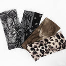 4-Pack DRESHOW Snake Leopard Headband Twist Headband Sport Vintage Yoga Headband Accessories Womens Girls DRESHOW