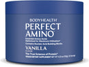 BodyHealth PerfectAmino Powder - BCAA and EAA Powder for Pre and Post Workout - Amino Acid Energy Drink for Men and Women to Support Lean Muscle and Recovery - Strawberry - 30 Servings Infinity Warehouse