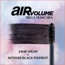 L'Oreal Paris Air Volume Mega Mascara Lightweight Mega Volume Washable, Blackest Black, Washable, Washable Blackest Black 0.3 Fl Oz L'Oreal Paris