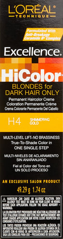 L'oreal Excellence Hicolor, Shimmer Gold, 1.74 Ounce L'Oreal Paris