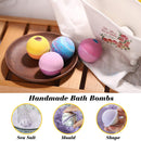 Lagunamoon Bath Bombs,12 Pcs Handmade Double-Layer Color Bath Bombs Gift Set, Rich Bubble, Natural & Organic Bath Bombs with Vegan Pure Essential Oils, Perfect Gifts for Kids, Women, Mom Lagunamoon