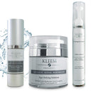 Anti Aging Skin Care Set: Retinol Cream, Vitamin C Serum & Firming Eye Cream for a glowing and radiant skin. The Best Beauty Gift Sets for Women Kleem Organics