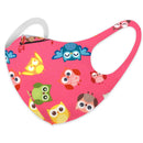 Kid's Face Washable and Reusable Protective Gear Bandanas Unicorn Kitty Animal Themed (Girl-4set) INSTALASHES