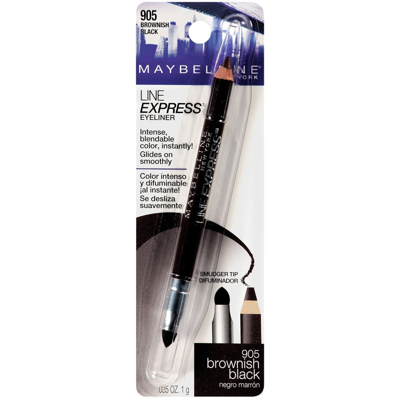 Maybelline New York Line Express Eyeliner, Brownish Black 905, 0.035 Ounce Maybelline New York