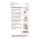 Finishing Touch Flawless Pedi Replacement Heads for Pedicures, 3 Piece Attachment Set Finishing Touch